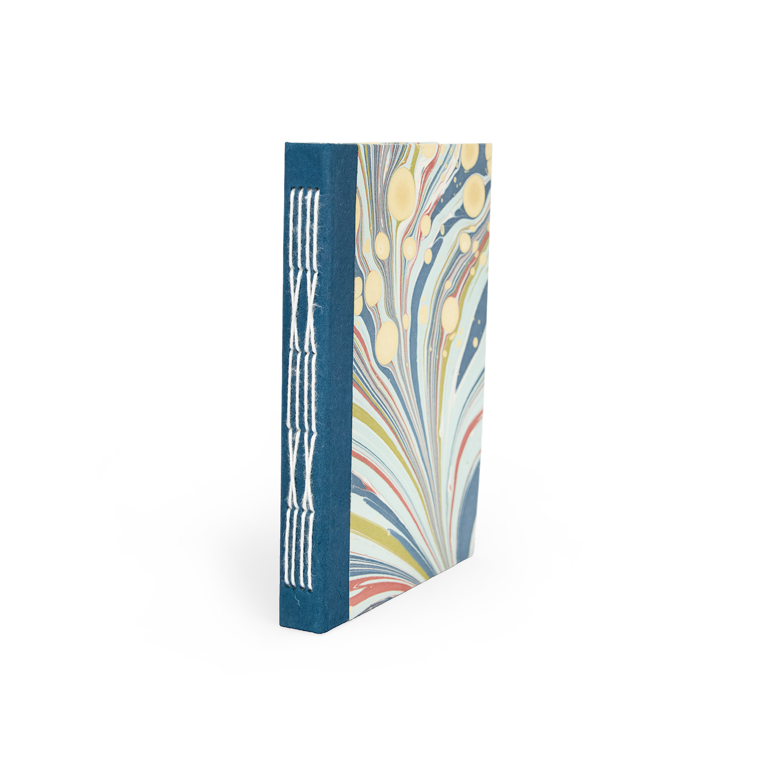 Ocean Swirl – Hand Marbled Journal 6" x 8" | 56 Pages | 150gsm Paper