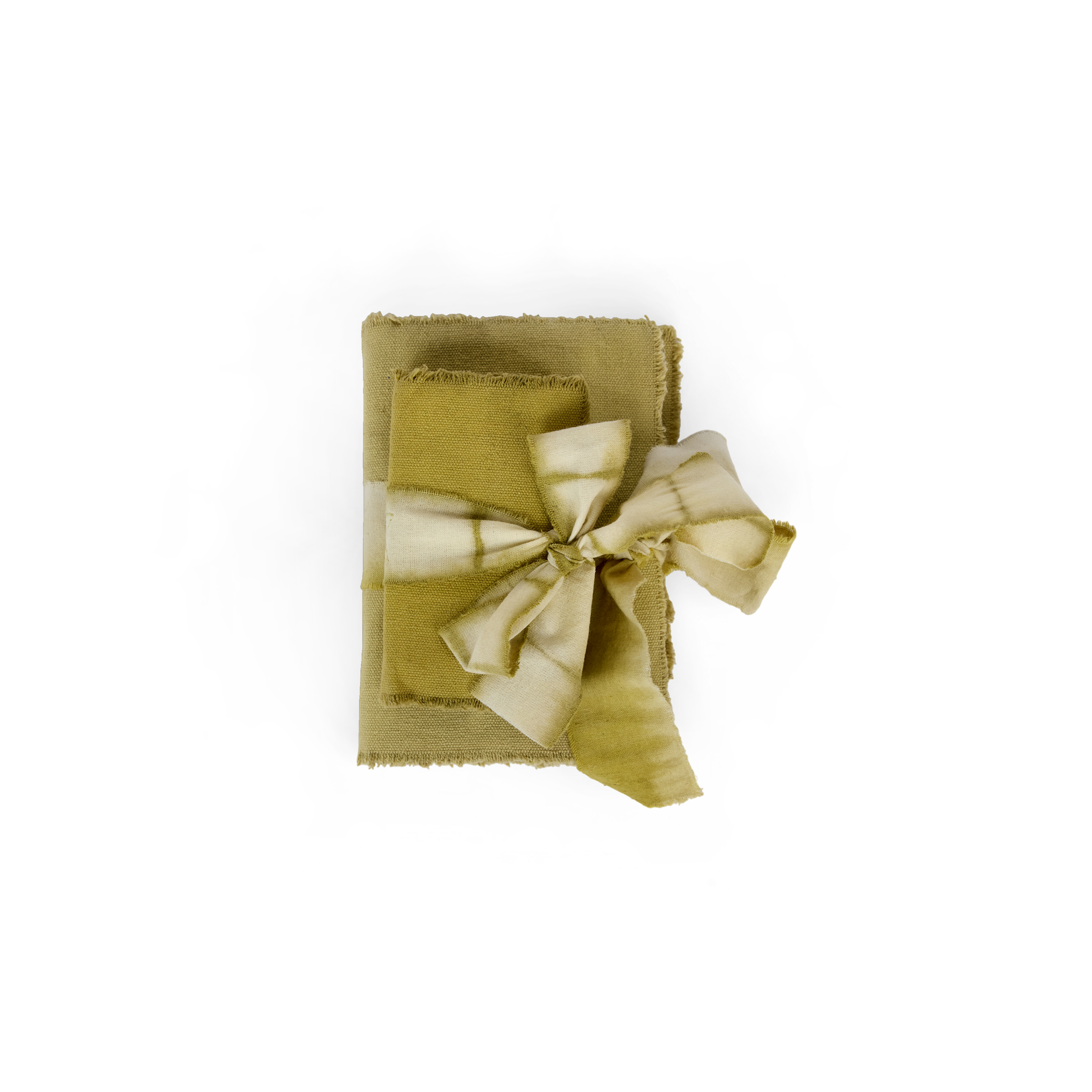 Golden Earth – Handmade Recycled Cotton Paper Set Small (3.5” x 2” | 30 Sheets | 300 GSM)