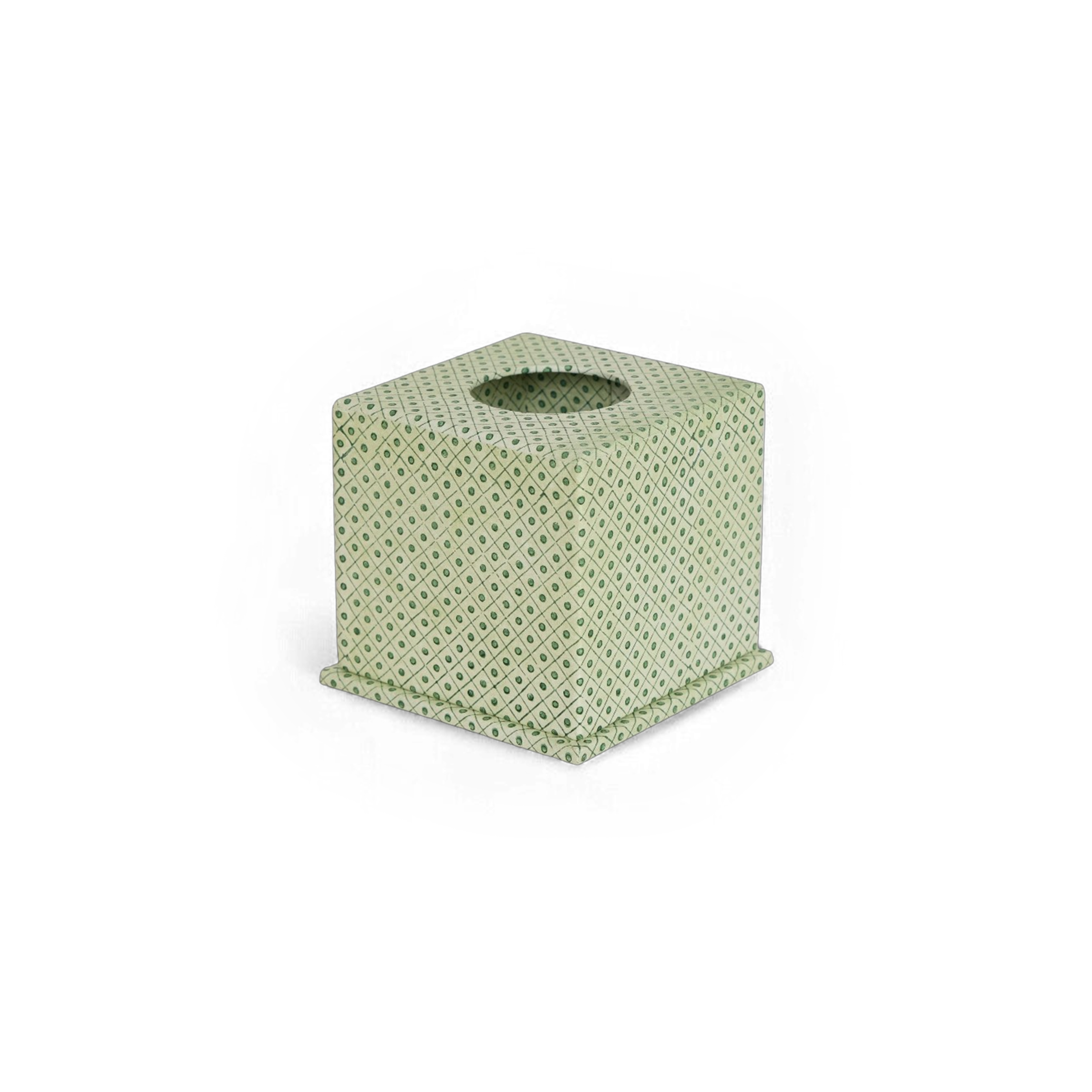 Myra Sage – Tissue Box Cover (5.25” H x 5” W x 5” D)