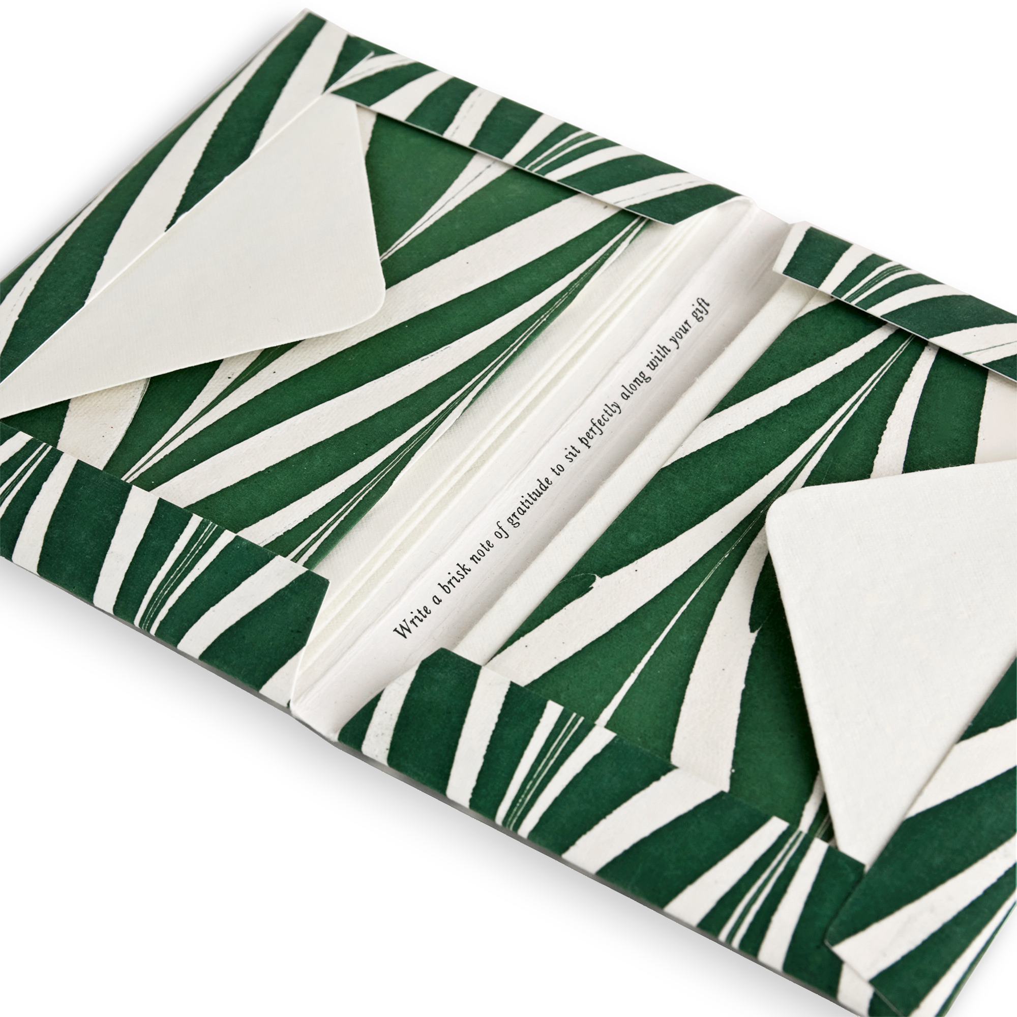 Palm Wave – Hand Marbled Greeting Card Set (6” x 4” | 100% Recycled Cotton Paper)