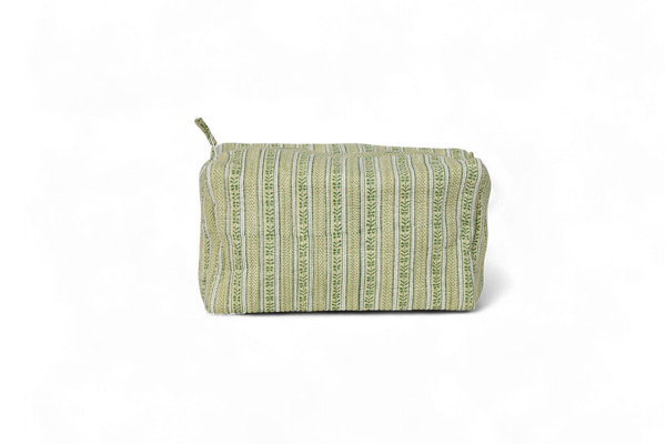 Reva Sage – Quilted Beauty Bag (10.5