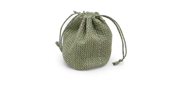 Myra Sage – Hand Block Printed Quilted Pouch (Jewelry & Beauty Organizer)