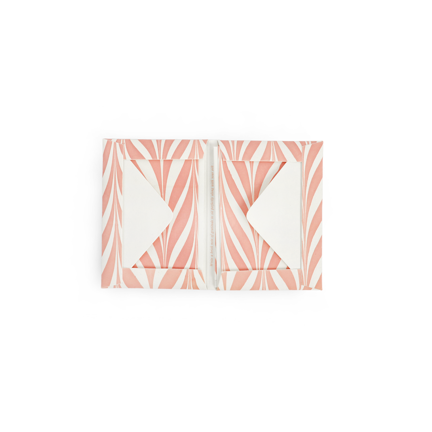 Blush Amour – Block Printed Greeting Card (6” x 4” | 100% Recycled Cotton Paper)