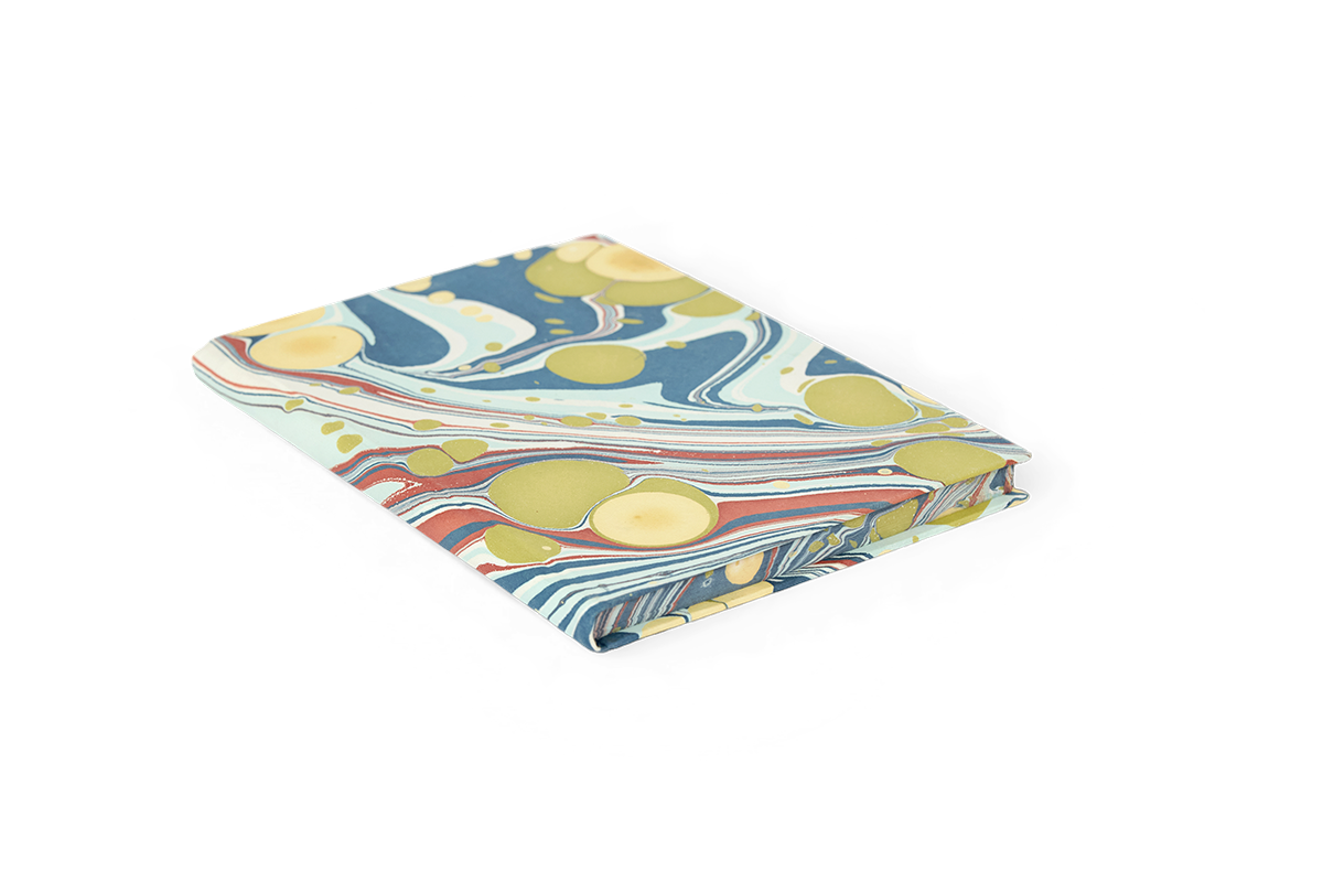 Ocean Stone – Hand Marbled Journal A5 | 48 Pages | 130gsm Paper