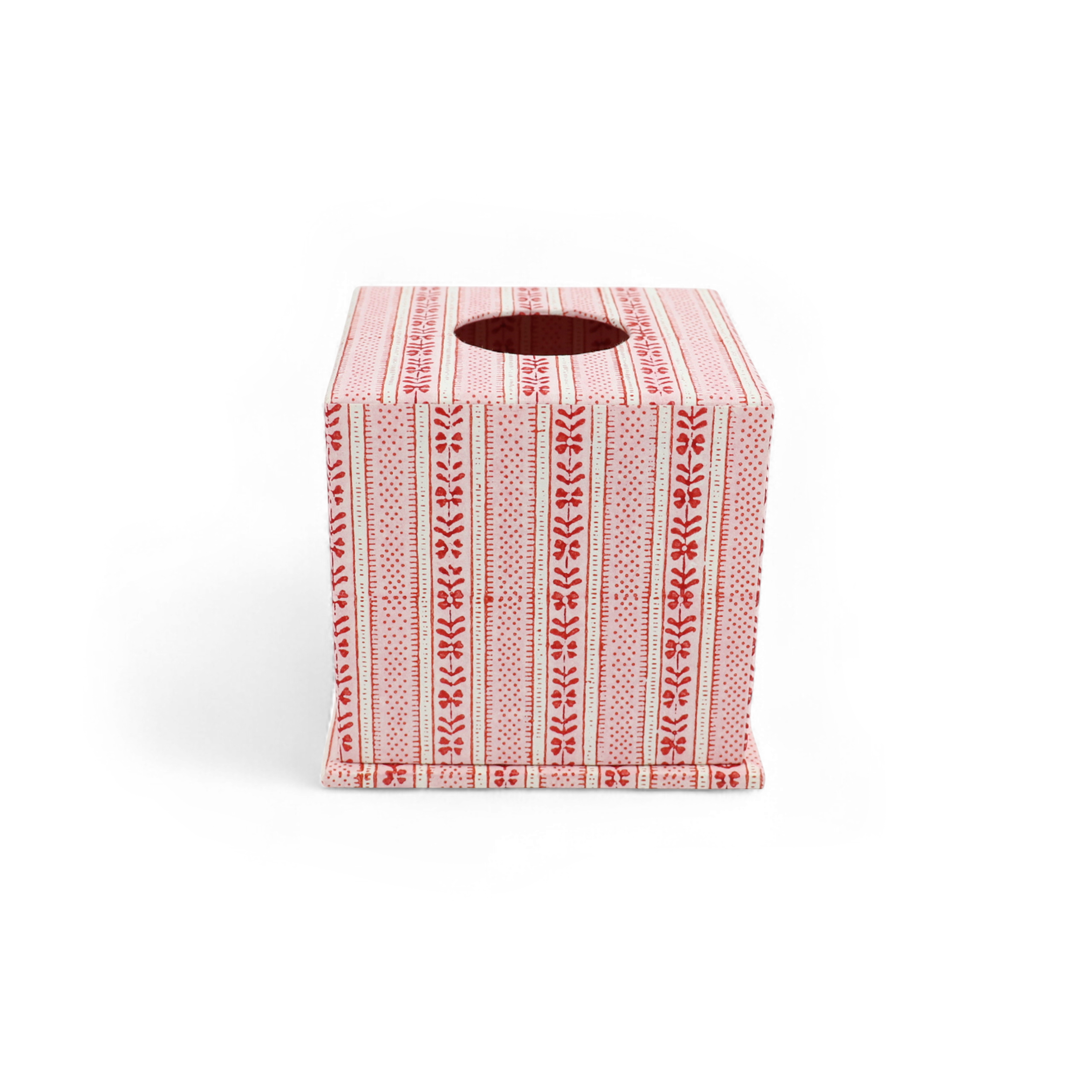 Ruby Trail – Tissue Box Cover (5.25” H x 5” W x 5” D)