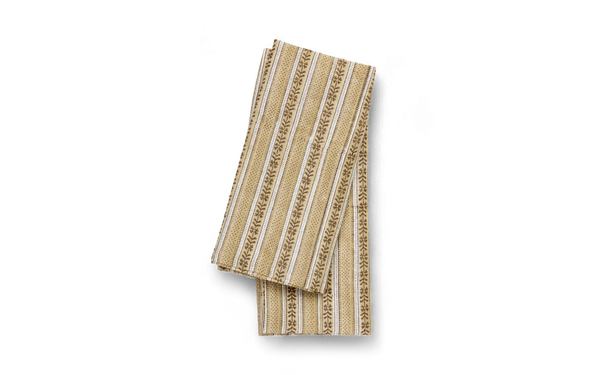 Earth Trail – Hand Block Printed Linen Napkin (Set of 2) (18