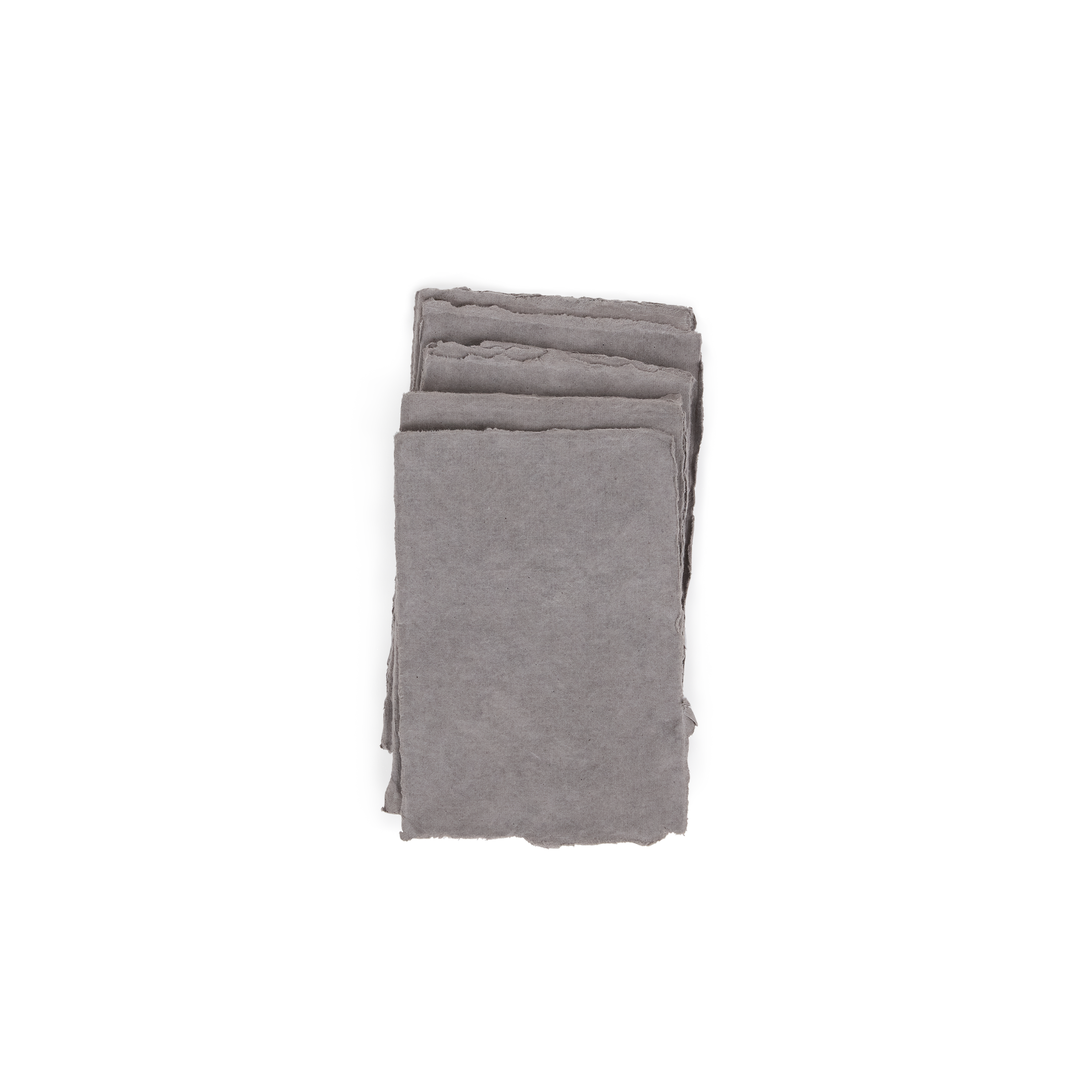Cedar Gray – Naturally Dyed Artist Paper Bundle - Large (6" x 4" | 20 Sheets | 300 GSM )