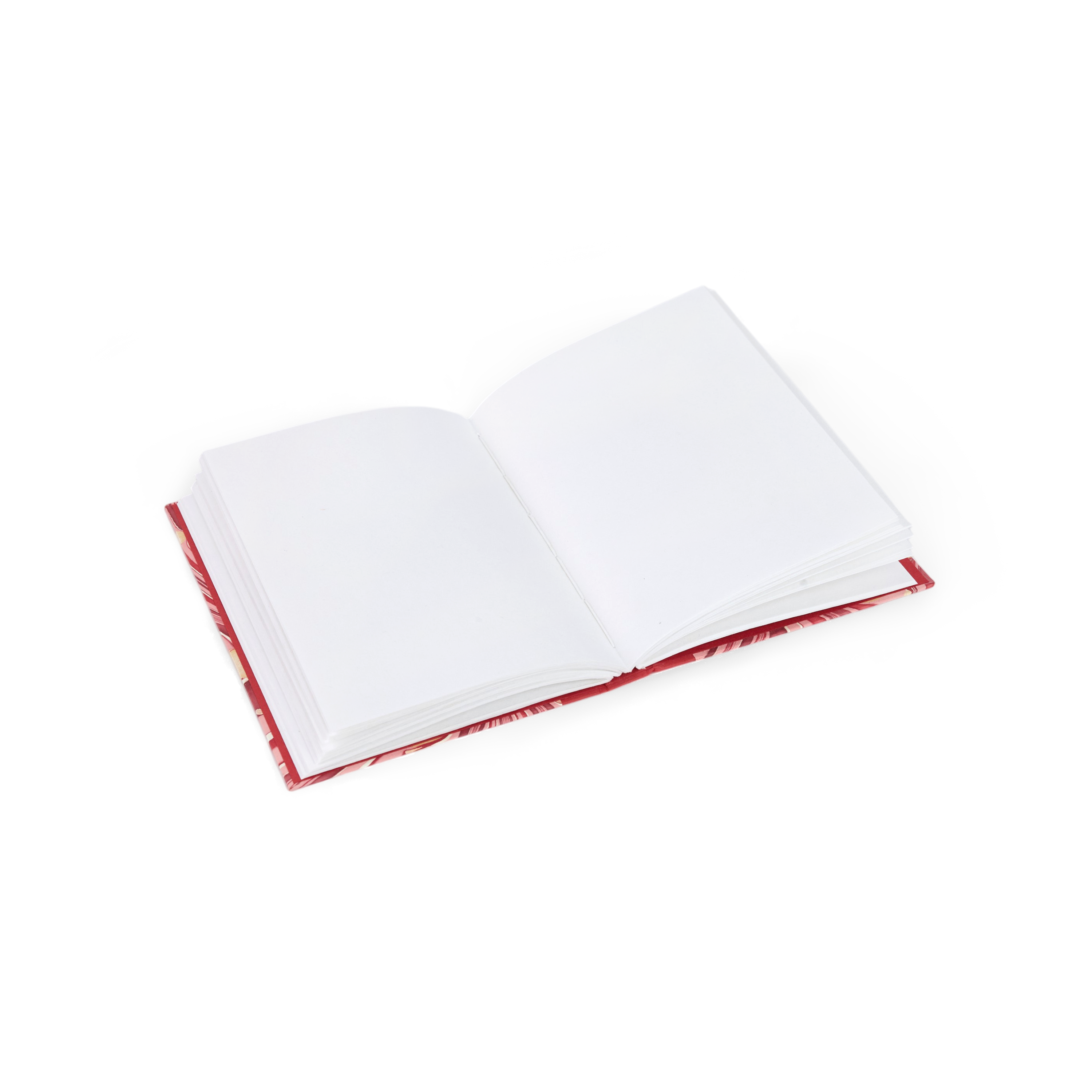 Garnet Red Pebble – Hand Marbled Journal 6" x 8" | 56 Pages | 150gsm Paper