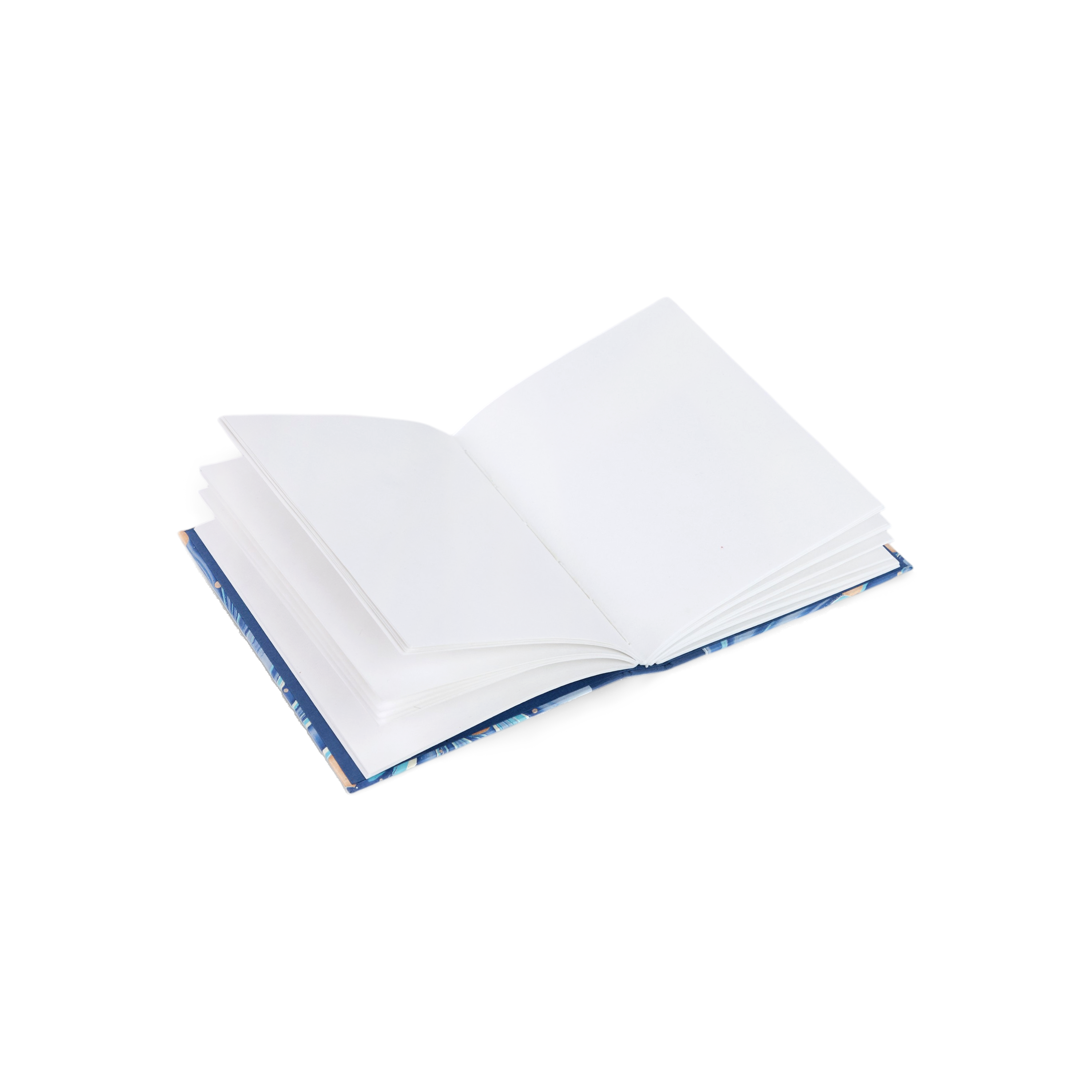 Harbor Blue Pebble – Hand Marbled Journal 6" x 8" | 56 Pages | 150gsm Paper