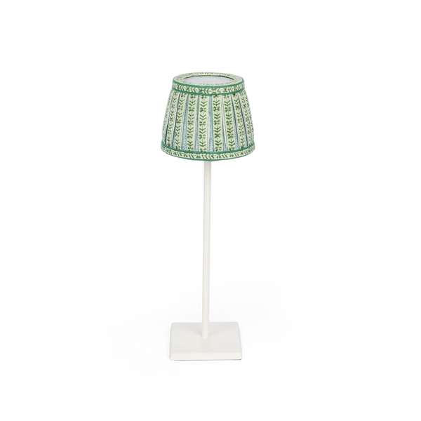 Garden Trail – Hand Block Printed Lampshade Cover (3.75