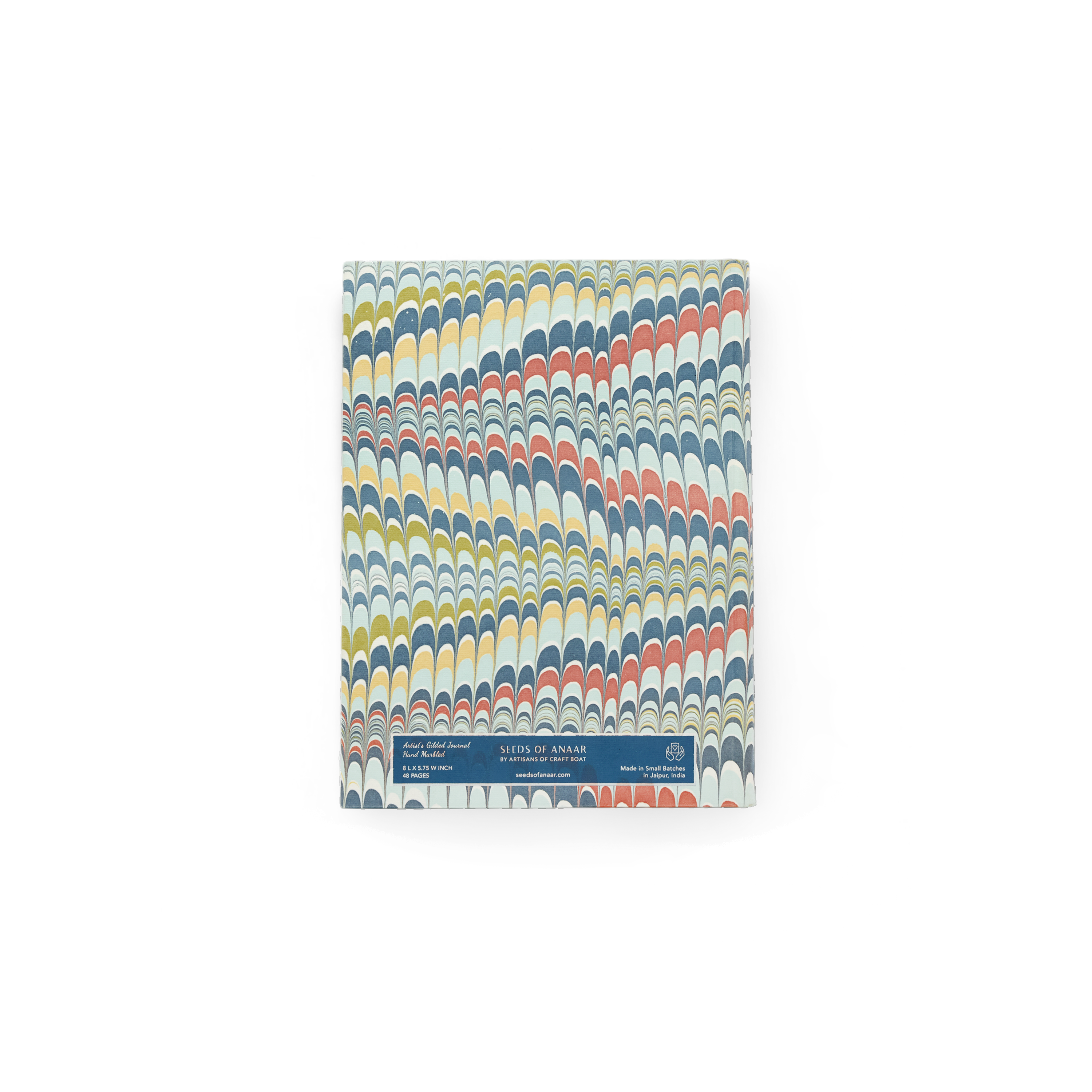Ocean Wave – Hand Marbled Journal A5 | 48 Pages |130gsm Paper