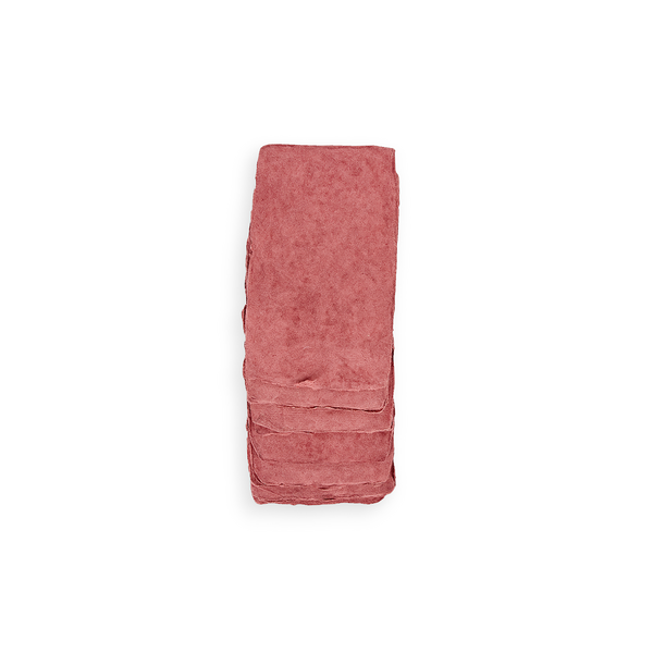 Madder– Handmade Recycled Cotton Paper Set Small (3