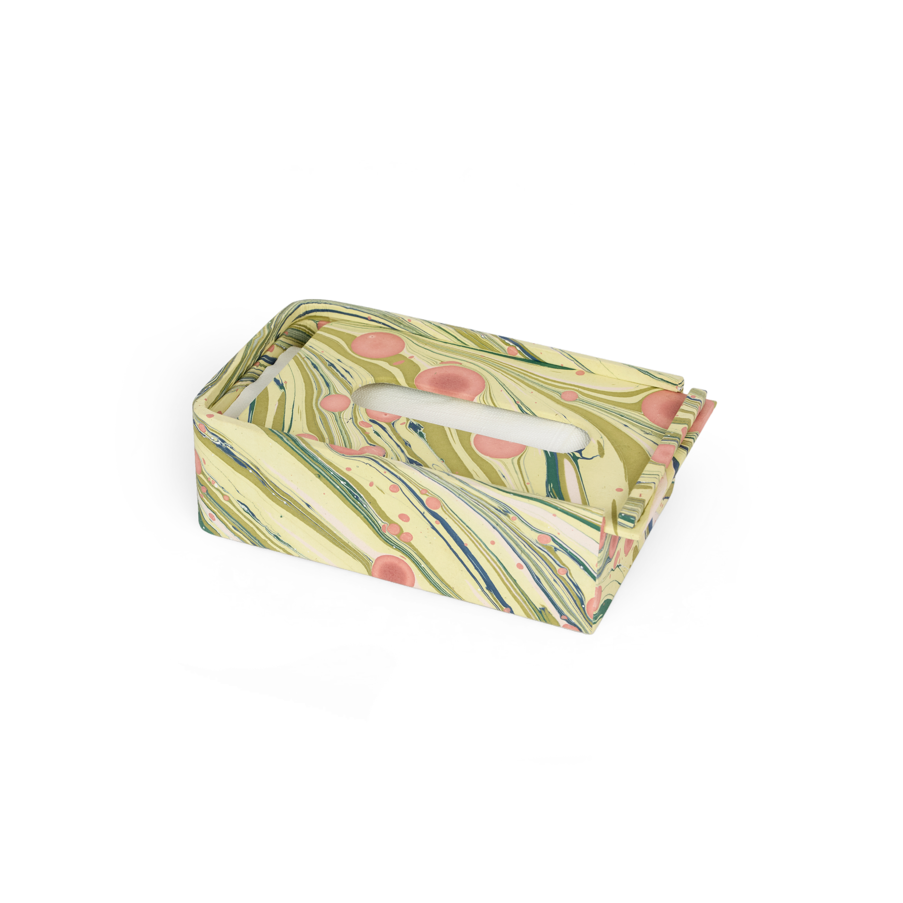 Meadow Swirl – Tissue Box Cover (5.25” W x 8.5” L x 2.75” H)