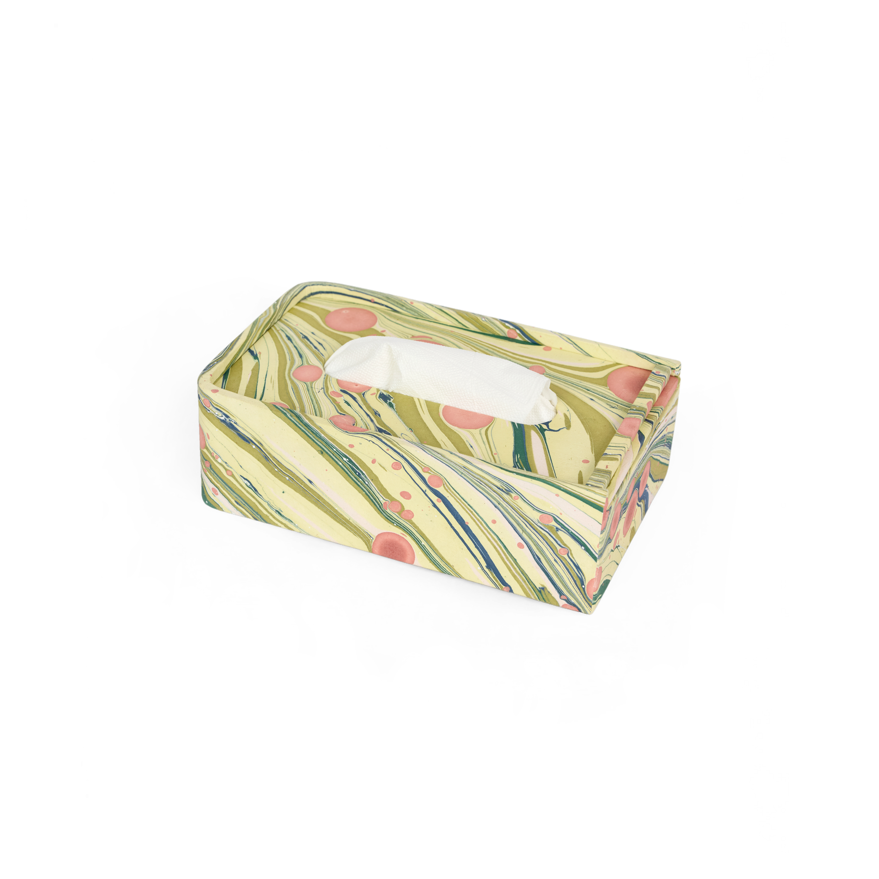 Meadow Swirl – Tissue Box Cover (5.25” W x 8.5” L x 2.75” H)