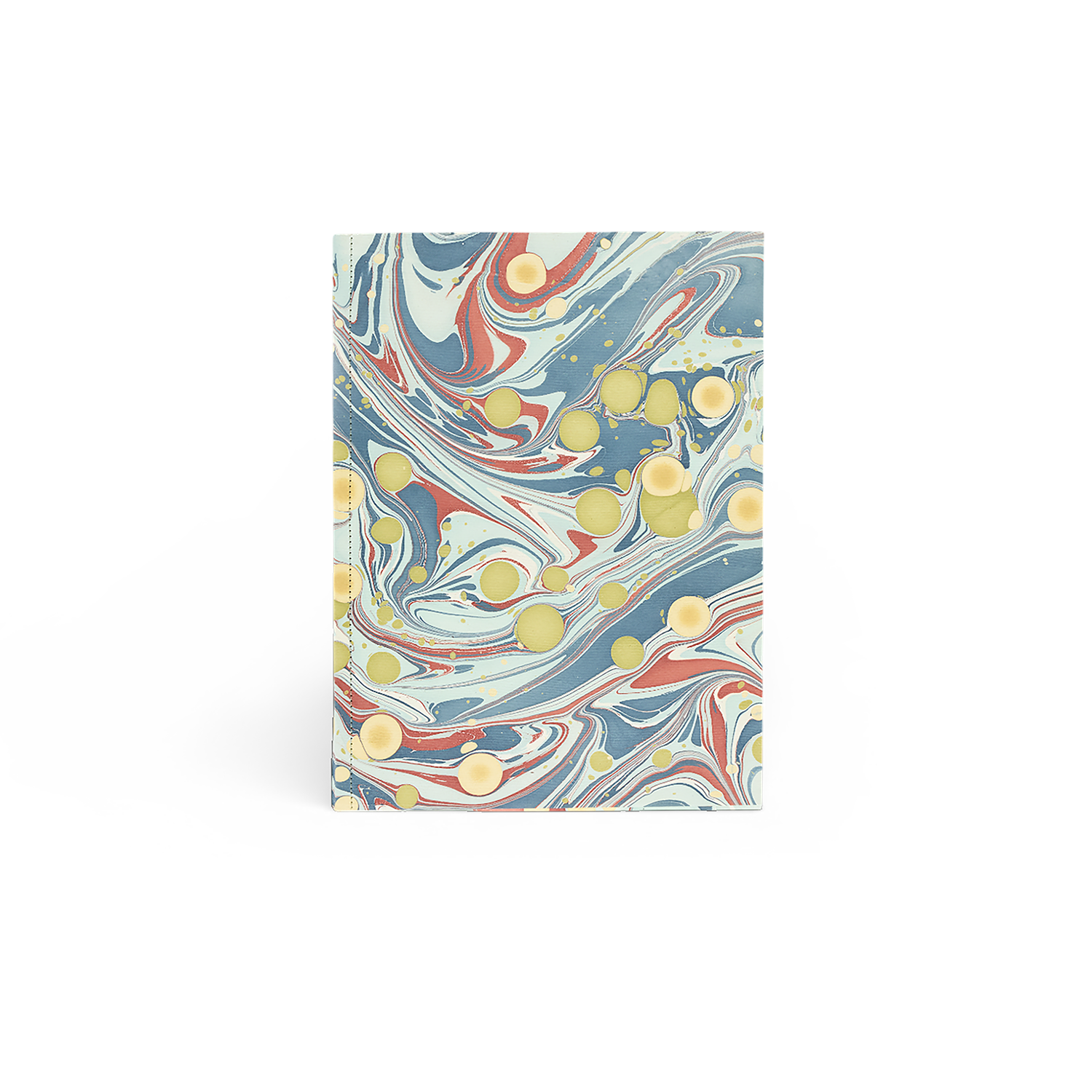 Ocean – Hand Marbled Wrapping Paper Set (23" x 31" sheets | Booklet size: 11" x 15")