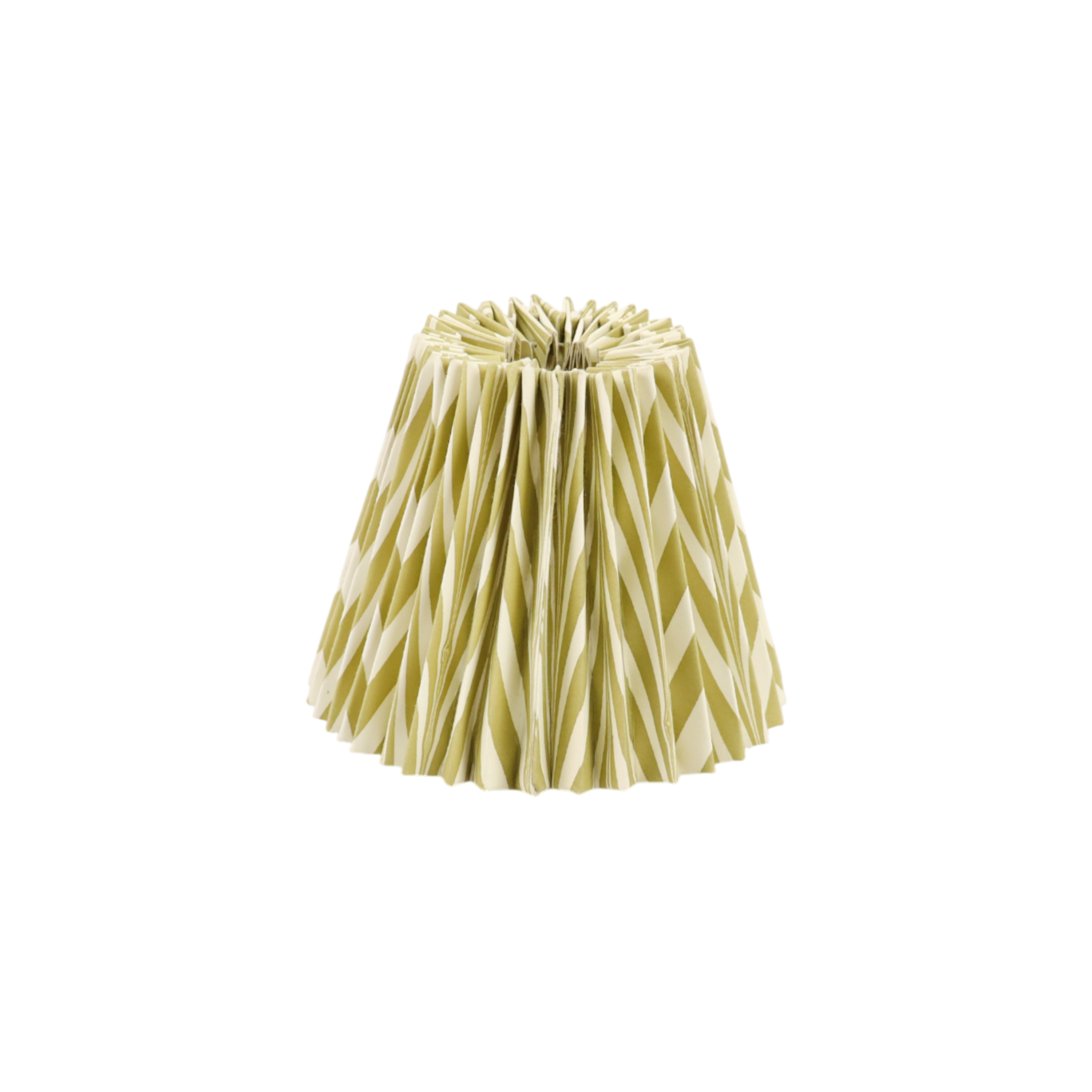 Honey Drift – Hand Marbled Pleated Lampshade (5.5” H x 6.75” W x 3.5” Ø | 100% Recycled Cotton Paper)