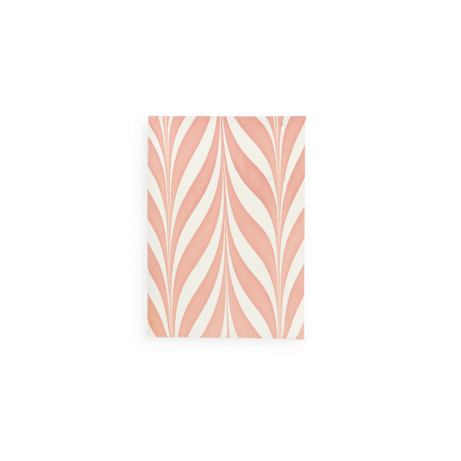 Blush Amour – Block Printed Greeting Card (6” x 4” | 100% Recycled Cotton Paper)