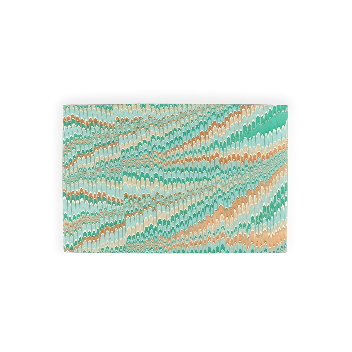 Celadon Green Mountain – Hand Marbled Collapsible Basket (9.5" x 9.5" x 10.5")