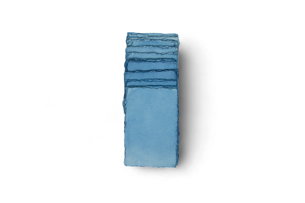 Indigo Deckle – Naturally Dyed Artist Paper Bundle - Large (6