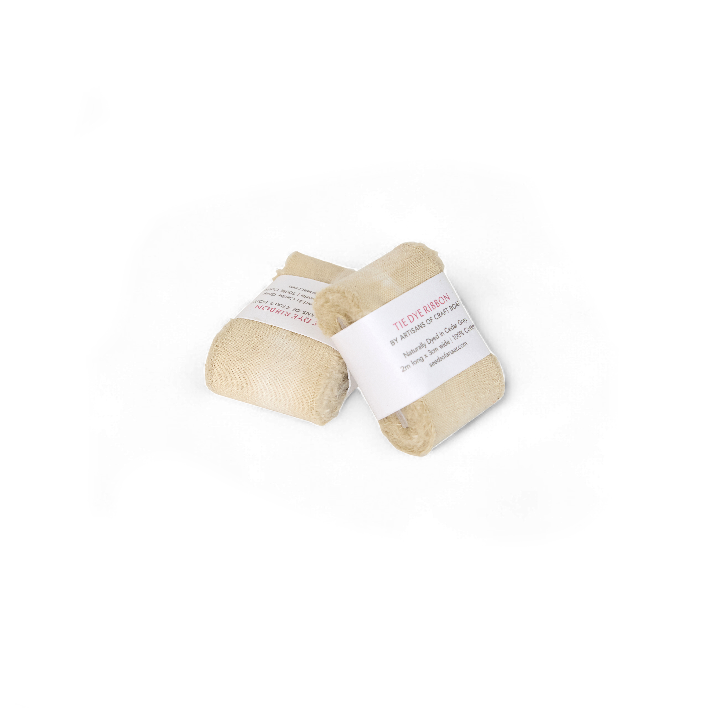 Cedar – Natural Cotton Ribbon Pack (Set of 6)