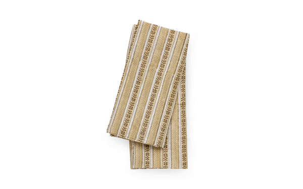 Earth Trail – Hand Block Printed Linen Napkin (Set of 2) (18